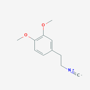 molecular formula C11H13NO2 B1267707 2-(3,4-Dimethoxyphenyl)ethylisocyanide CAS No. 63609-01-8