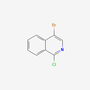 molecular formula C9H5BrClN B1267708 4-Bromo-1-chloroisoquinoline CAS No. 66728-98-1