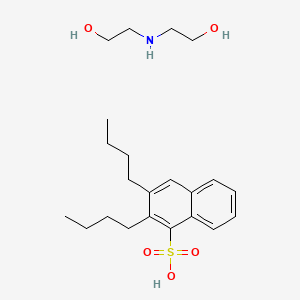 molecular formula C22H35NO5S B12677091 Einecs 304-261-4 CAS No. 94247-90-2