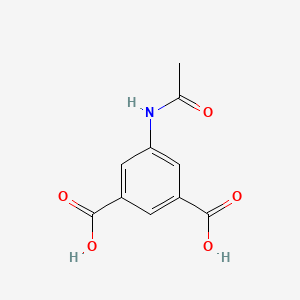 molecular formula C10H9NO5 B1267712 5-乙酰氨基苯-1,3-二甲酸 CAS No. 6344-50-9