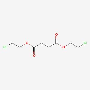 molecular formula C8H12Cl2O4 B1267713 双(2-氯乙基)丁二酸酯 CAS No. 925-17-7