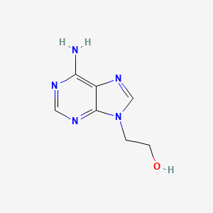 molecular formula C7H9N5O B1267718 2-(6-Aminopurin-9-yl)ethanol CAS No. 707-99-3