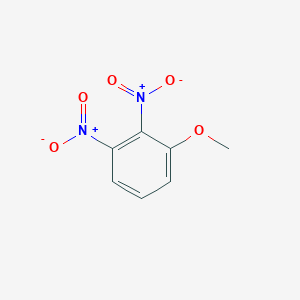 molecular formula C7H6N2O5 B1267720 1-Methoxy-2,3-dinitrobenzene CAS No. 16315-07-4