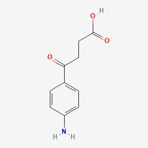 molecular formula C10H11NO3 B1267724 4-(4-Aminophenyl)-4-oxobutanoic acid CAS No. 6945-94-4