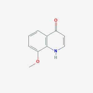 molecular formula C10H9NO2 B1267725 4-Hydroxy-8-methoxyquinoline CAS No. 21269-34-1