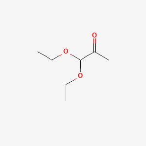 molecular formula C7H14O3 B1267728 1,1-Diethoxyacetone CAS No. 5774-26-5