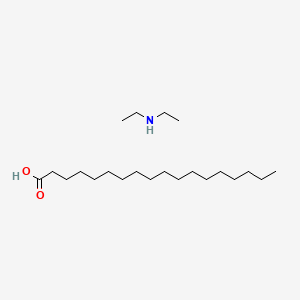 molecular formula C22H47NO2 B12677319 Einecs 257-911-3 CAS No. 52434-58-9