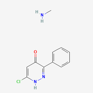 molecular formula C11H12ClN3O B12677325 Einecs 262-183-5 CAS No. 60329-58-0