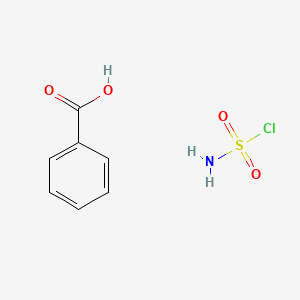 molecular formula C7H8ClNO4S B12677329 Einecs 275-578-2 CAS No. 71501-50-3