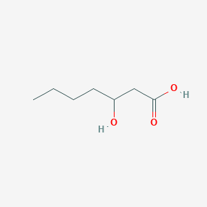 molecular formula C7H14O3 B126774 3-hydroxyheptanoic Acid CAS No. 17587-29-0