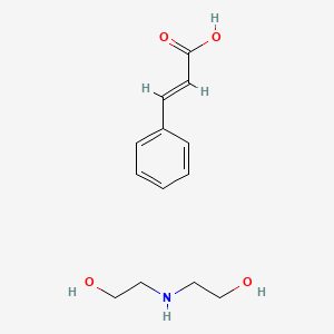 molecular formula C13H19NO4 B12677431 Einecs 304-102-9 CAS No. 94237-04-4