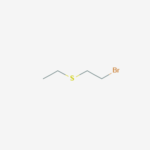 molecular formula C4H9BrS B1267747 2-Bromoethyl ethyl sulfide CAS No. 35420-95-2