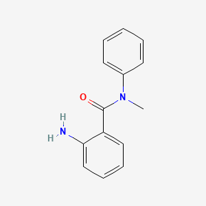 molecular formula C14H14N2O B1267748 2-amino-N-methyl-N-phenylbenzamide CAS No. 6632-37-7