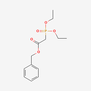 molecular formula C13H19O5P B1267749 Benzyl 2-(diethoxyphosphoryl)acetate CAS No. 7396-44-3