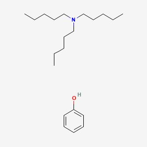 molecular formula C21H39NO B12677499 Einecs 240-869-5 CAS No. 16845-61-7