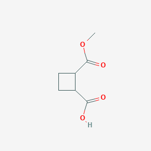 2-(Methoxycarbonyl)cyclobutanecarboxylic acid
