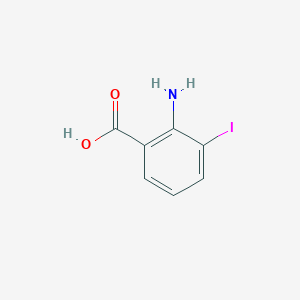 molecular formula C7H6INO2 B1267756 2-Amino-3-iodobenzoic acid CAS No. 20776-55-0