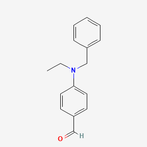 B1267760 4-(Benzyl(ethyl)amino)benzaldehyde CAS No. 67676-47-5