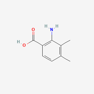 molecular formula C9H11NO2 B1267761 2-Amino-3,4-dimethylbenzoic acid CAS No. 50419-58-4
