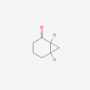 molecular formula C7H10O B1267762 双环[4.1.0]庚烷-2-酮 CAS No. 5771-58-4