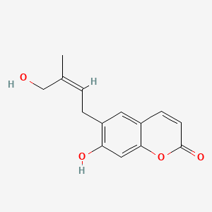 molecular formula C14H14O4 B12677721 Phellodenol C CAS No. 612086-89-2