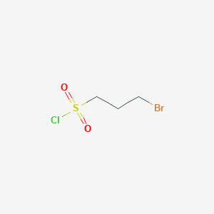 molecular formula C3H6BrClO2S B1267773 3-Bromopropane-1-sulfonyl chloride CAS No. 89123-01-3