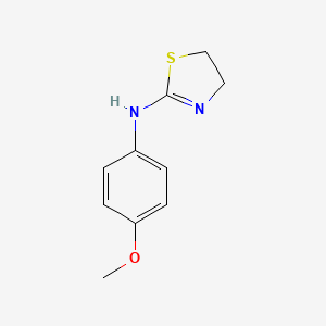 N-(4-methoxyphenyl)-4,5-dihydro-1,3-thiazol-2-amine