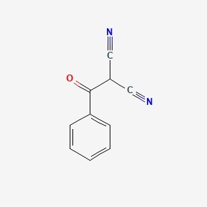 molecular formula C10H6N2O B1267792 2-苯甲酰丙二腈 CAS No. 46177-21-3