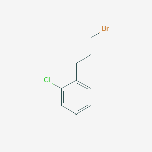 molecular formula C9H10BrCl B1267793 1-(3-Bromopropyl)-2-chlorobenzene CAS No. 54877-27-9