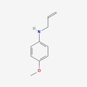 molecular formula C10H13NO B1267794 N-烯丙基-4-甲氧基苯胺 CAS No. 71954-46-6
