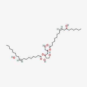 molecular formula C42H76O9 B12678016 Einecs 300-843-7 CAS No. 93963-97-4