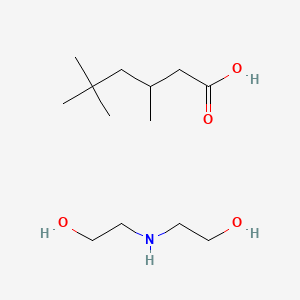 molecular formula C13H29NO4 B12678023 Einecs 285-286-7 CAS No. 85050-14-2
