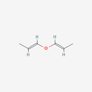 molecular formula C6H10O B12678340 Propenyl ether CAS No. 4696-28-0