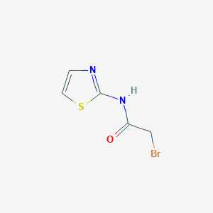 molecular formula C5H5BrN2OS B1267840 2-Bromo-N-(1,3-thiazol-2-yl)acetamide CAS No. 73326-20-2