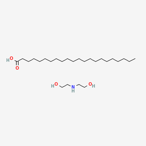molecular formula C26H55NO4 B12678407 Einecs 282-050-5 CAS No. 84083-02-3