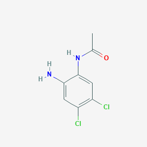 molecular formula C8H8Cl2N2O B1267842 N-(2-Amino-4,5-dichlorophenyl)acetamide CAS No. 501076-48-8