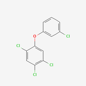 molecular formula C12H6Cl4O B12678497 2,3',4,5-Tetrachlorodiphenyl ether CAS No. 152833-52-8