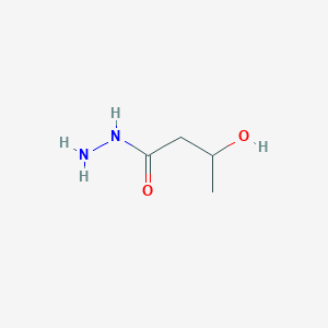 molecular formula C4H10N2O2 B1267850 3-羟基丁酰肼 CAS No. 24534-93-8