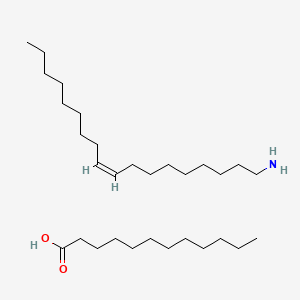 molecular formula C30H61NO2 B12678552 Einecs 298-083-3 CAS No. 93777-51-6
