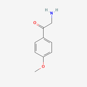 molecular formula C9H11NO2 B1267859 2-Amino-4'-methoxyacetophenone CAS No. 40513-43-7