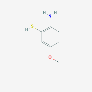 molecular formula C8H11NOS B1267862 2-Amino-5-ethoxybenzenethiol CAS No. 34250-61-8