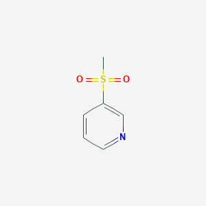molecular formula C6H7NO2S B1267871 3-甲磺酰基吡啶 CAS No. 52693-61-5