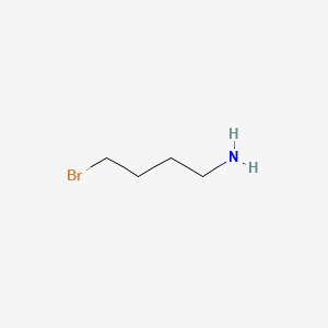 molecular formula C4H10BrN B1267872 4-Bromobutan-1-amine CAS No. 33977-38-7