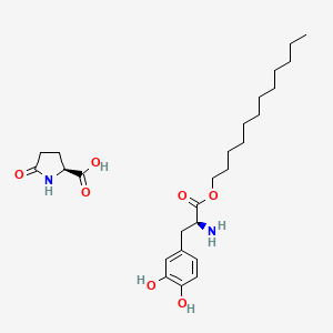 molecular formula C26H42N2O7 B12678780 Einecs 258-317-7 CAS No. 53036-49-0