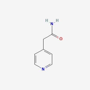 molecular formula C7H8N2O B1267898 4-Pyridineacetamide CAS No. 39640-62-5