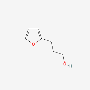 molecular formula C7H10O2 B1267899 2-Furanpropanol CAS No. 26908-23-6