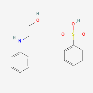 molecular formula C14H17NO4S B12679030 Einecs 299-169-3 CAS No. 93857-36-4