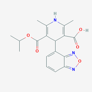 molecular formula C18H19N3O5 B126791 Demethyl Isradipine CAS No. 88977-30-4