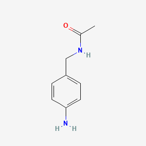 N-[(4-aminophenyl)methyl]acetamide