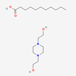 molecular formula C19H40N2O4 B12679148 Einecs 300-998-0 CAS No. 93966-46-2